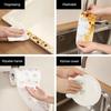 50/100/200Pcs/Roll Kitchen Paper Towel Super Water Oil Absorbent Wet Dry Dual Use Food Grade Tear-off Reusable Washable Lazy Rag Dishwashing Cloth