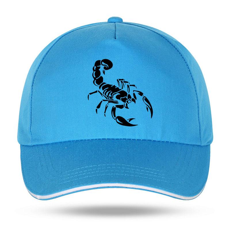 New Unisex Women Fashion Scorpion Baseball Caps for Hip Hop Cotton Trucker Cap Bone Dad Hats