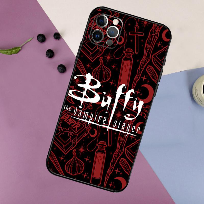 Buffy The Vampire Slayer Phone Case For iPhone 16 15 14 13 11 12 17 Pro Max mini 15 16 Plus 16e 17 Air Bumper Cover