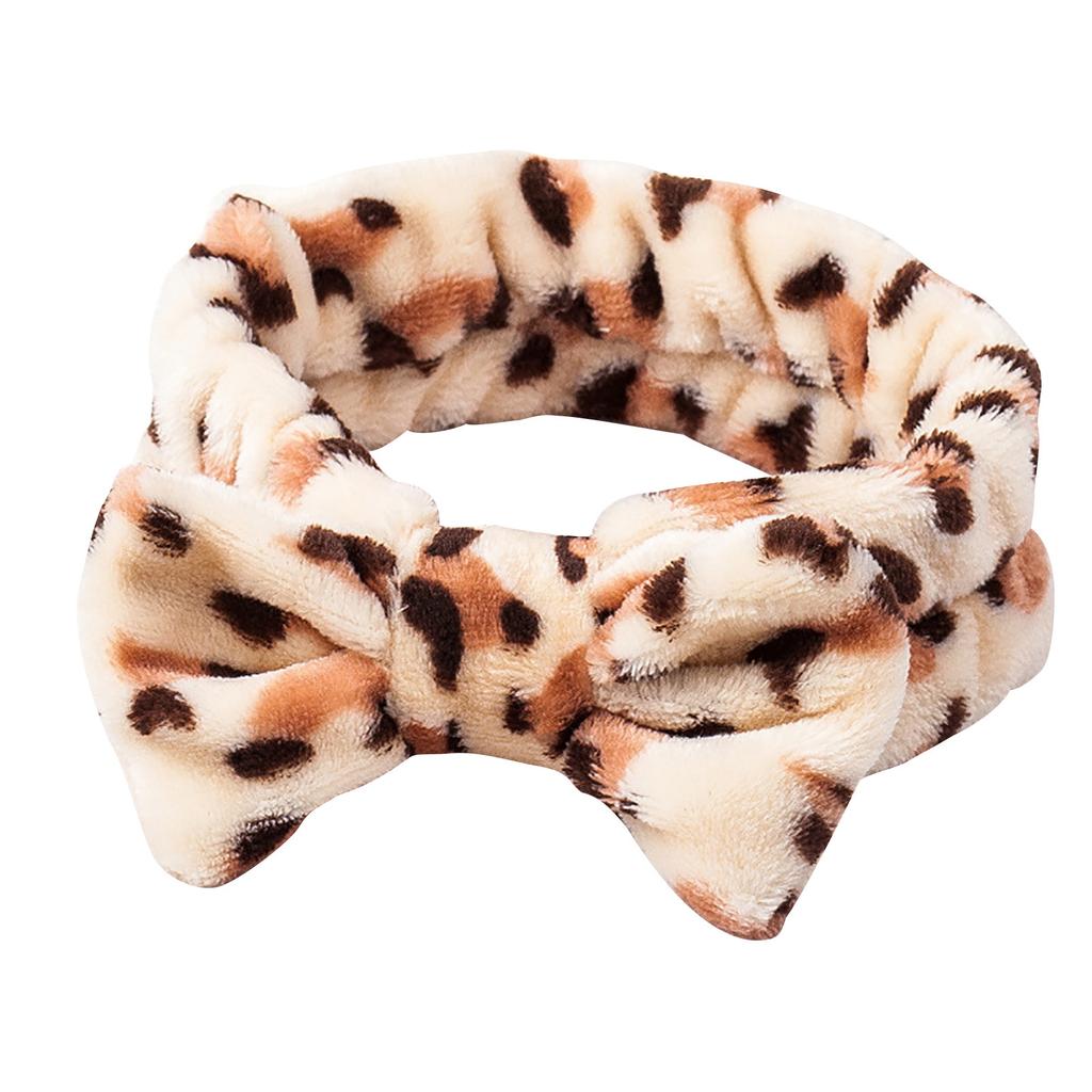 Спа-ванна Душ Макияж Мытье лица Косметическая повязка на голову Повязка для волос Бархатная повязка на голову