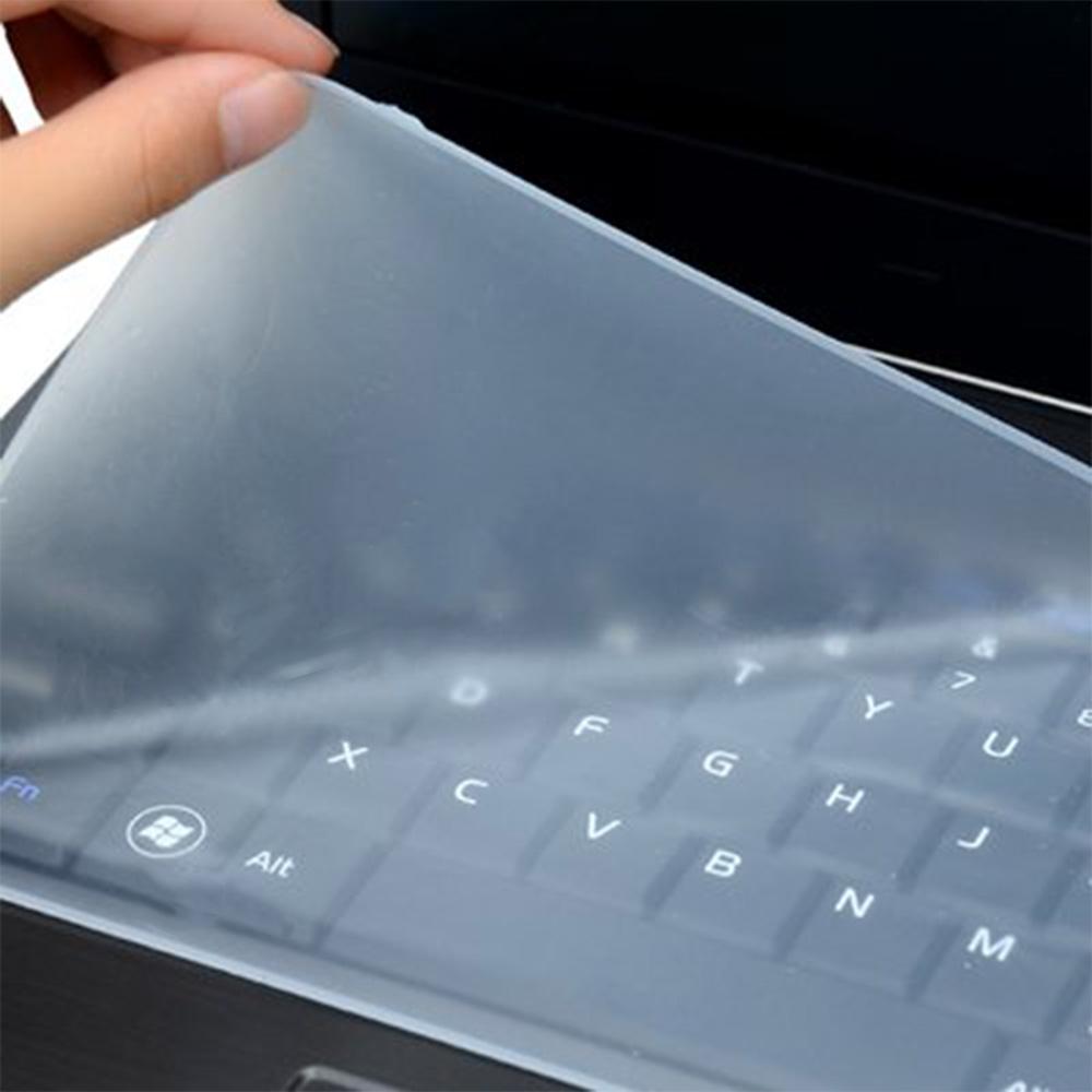 Dustproof Waterproof 10-17inch Laptop Keyboard Protective Film Notebook Keyboard Cover Silicone Gel