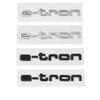 2026 Автомобиль 3D ABS E-tron Буквы на багажник Логотип Шильдик Наклейки Для AQ1 e tron 30 40 50 55 Q2 Q4 Q5 Q8 Quattro Аксессуары