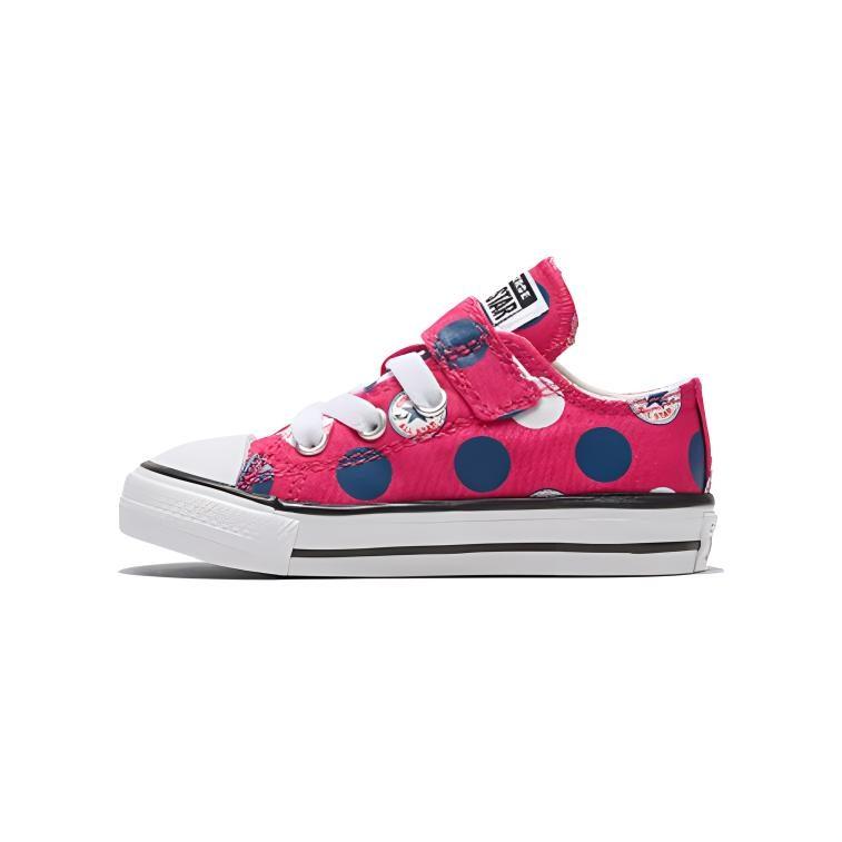 Converse Кеды Chuck Taylor All Star 1V Canvas Низкие Кеды Розовые Для Младенцев и Малышей 767782C