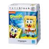 Kawada Nanoblock Charanano SpongeBob SquarePants CN-21