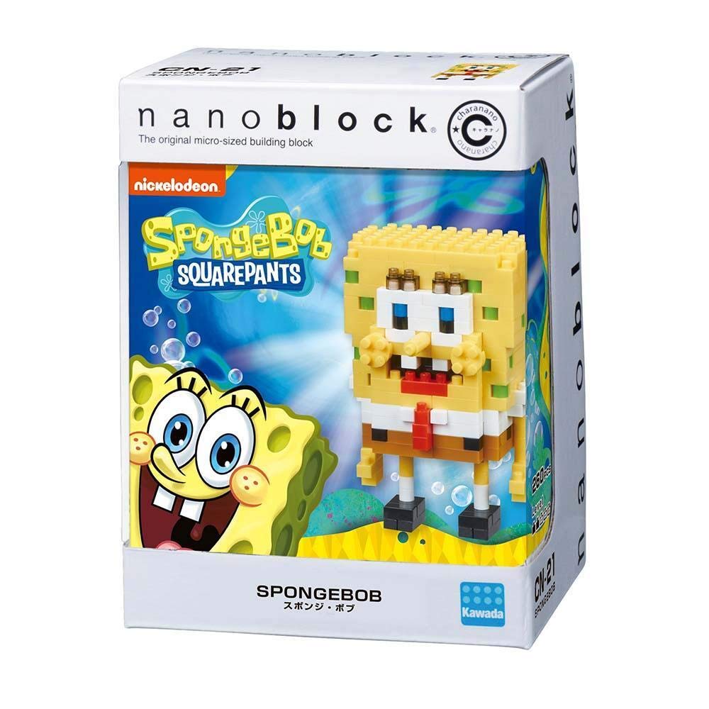 Kawada Nanoblock Charanano SpongeBob SquarePants CN-21