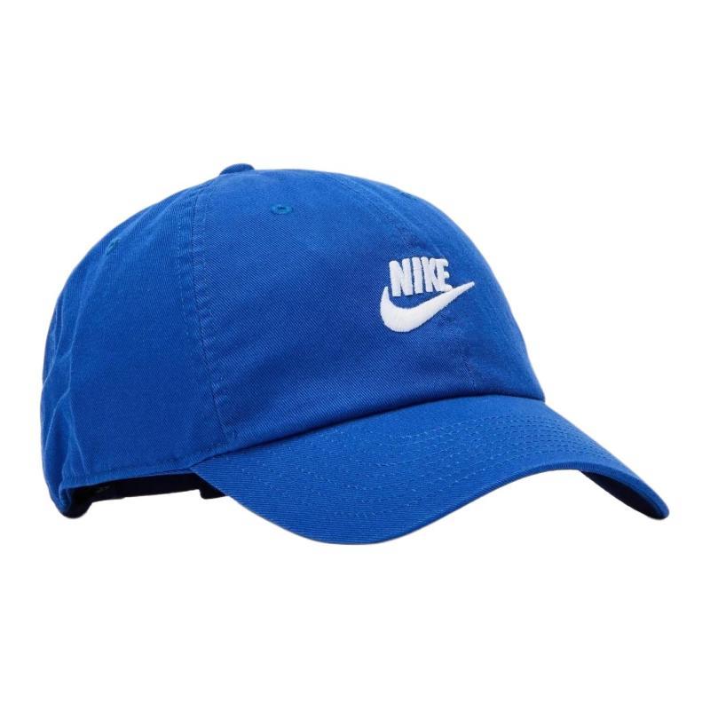 Nike Хлопковые бейсболки унисекс, повседневные, королевский синий, FB5368-480