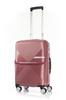 Чемодан Samsonite Volant ручная кладь с расширением, розовый, с фронтальным доступом, без гарантии TSA, только, легкий, замок, на 1-3 ночи/4-6