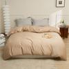 100 Xinjiang long-staple cotton four-season all-cotton solid color simple single product bed sheet pillowcase mattress pure cotton quilt cover