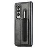 Тонкий легкий кожаный складной чехол Funda для Samsung Z Fold4 5g Fold 4 Fold3 Fold 3 Нескользящий чехол для Samsung Z Fold4