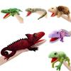 Adorable Lizard Puppet Plush Toy Soft Reptile Stuffed Animal For Kids Customizable Picture Design Short Plush 50cm Height