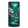 Японский пейзаж Чехол для телефона Для OnePlus 12 11 10 9 8 7 7T Pro 12R 10R 9RT 9R 8T Nord N100 N200 N10 2T CE 2 5G Мягкая Черная Крышка