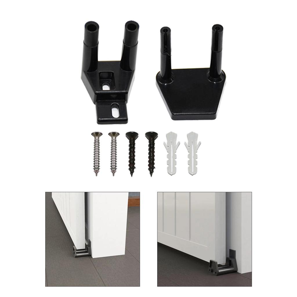 Barn Door Bottom Floor Guide Wall Mounted Sliding Door Guide Adjustable Barn Door Guide Bottom Hardware Enduring