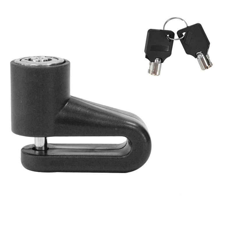 Anti-theft Disc Brake Lock or Bike Motorcycle Scooter Anti-Theft Security Lock Waterproof Portable Cycling Safety Lock with Keys
