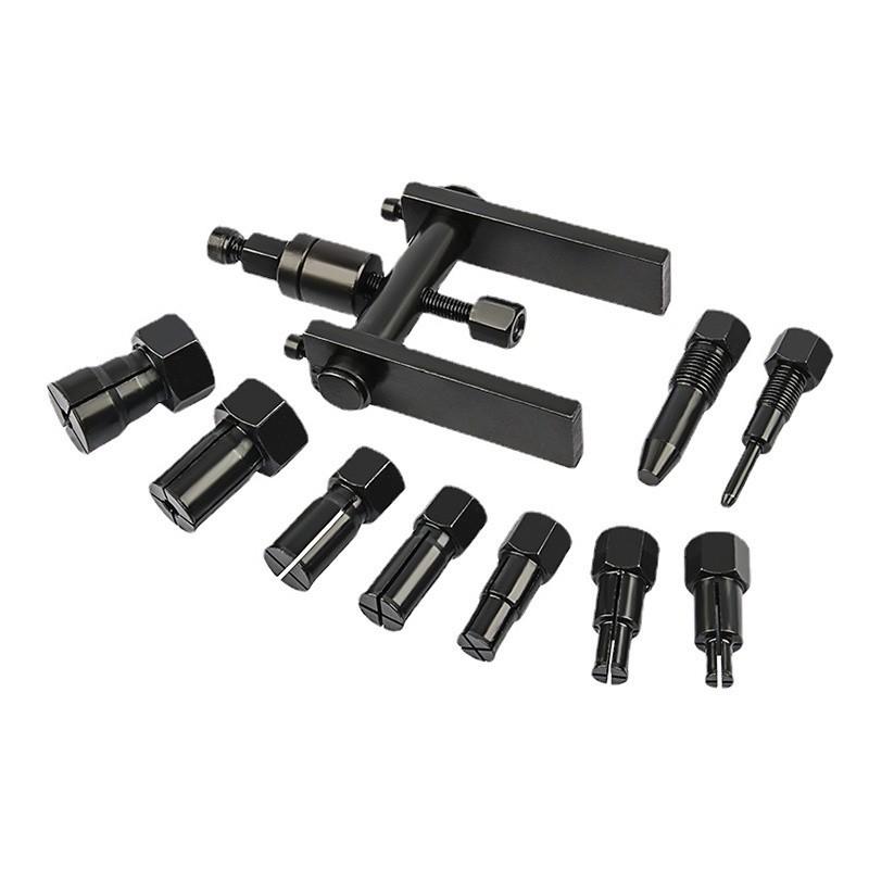 Практичный съемник подшипников мотоцикла, инструмент для снятия подшипников, съемник с коробкой, комплекты съемников внутренних подшипников мотоцикла