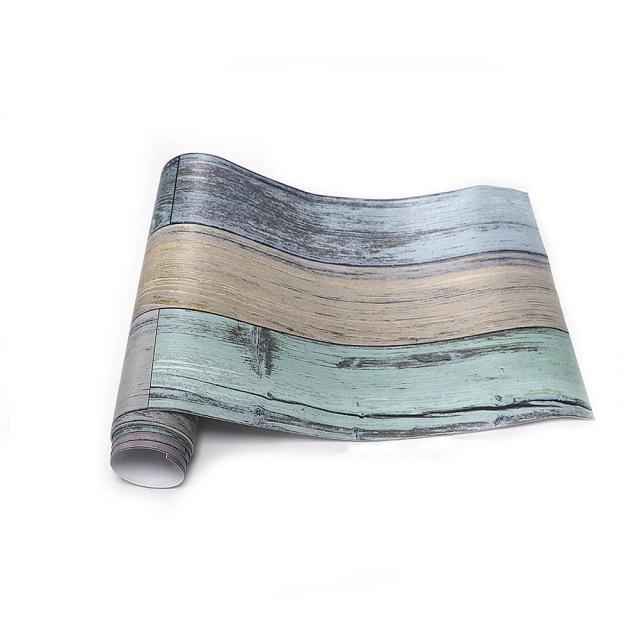 Домашнее украшение под дерево, самоклеящиеся обои, ПВХ, напольные наклейки, экологически чистая виниловая деревянная наклейка для спальни, кухни