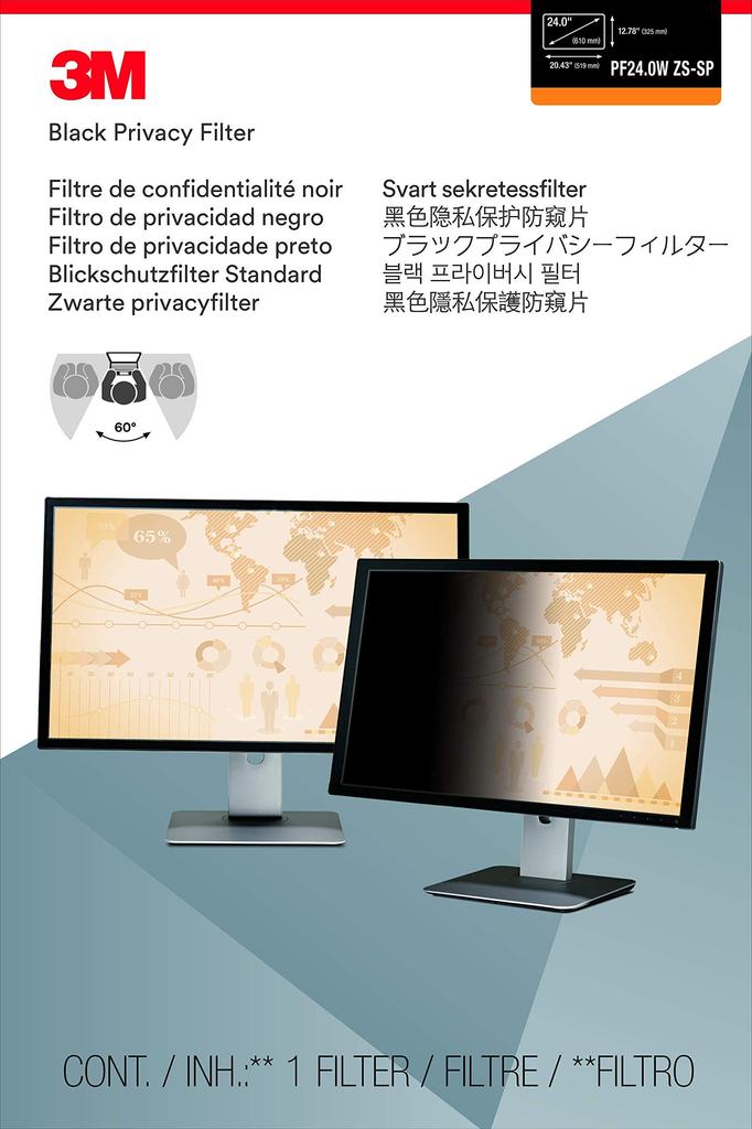 3M Privacy Filter Peep Prevention Security Personal Information Protection UV Protection Monitor ZS PF23.8W9