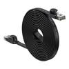 Baseus 15m High-Speed Flat Ethernet RJ45 Cable, 1Gbps, Black (Model: WKJS000301)