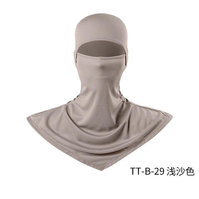 Outdoor dustproof and UV-proof headgear breathable and quick-drying sweat-absorbing cycling headgear