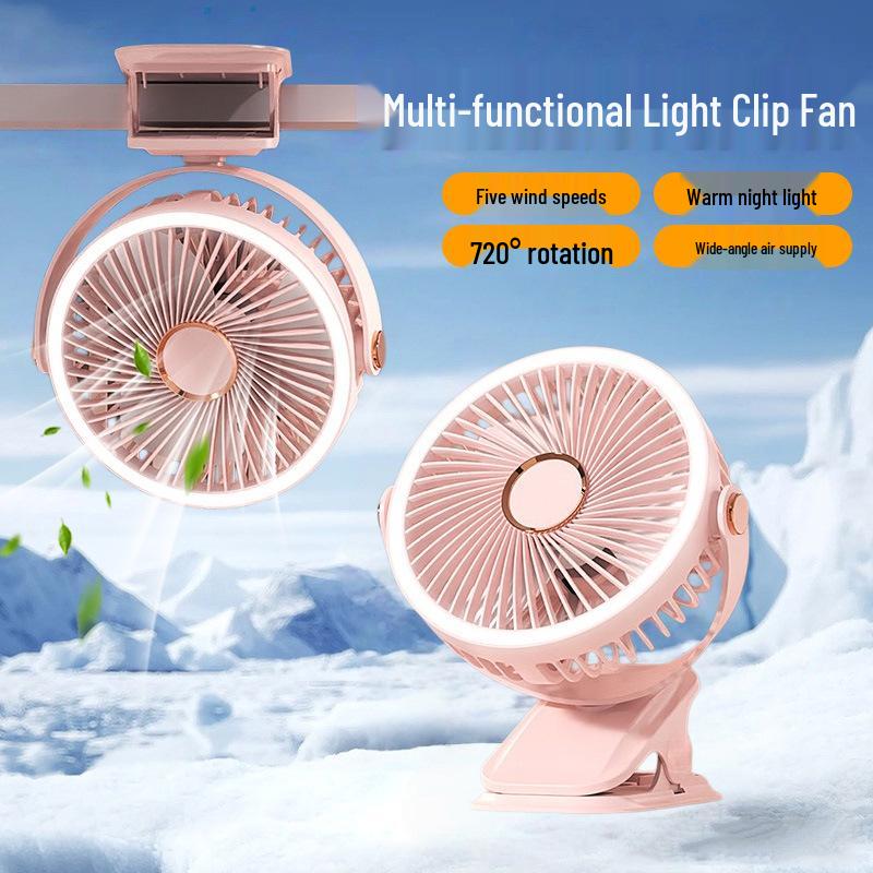 Summer Multi-functional Clip-on Fan for Office, Dorm, Living Room & Desktop