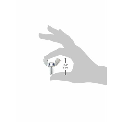 TRUSCO Butterfly Bolt Unichrome Size M8 X 15 9 Pieces B39-0815