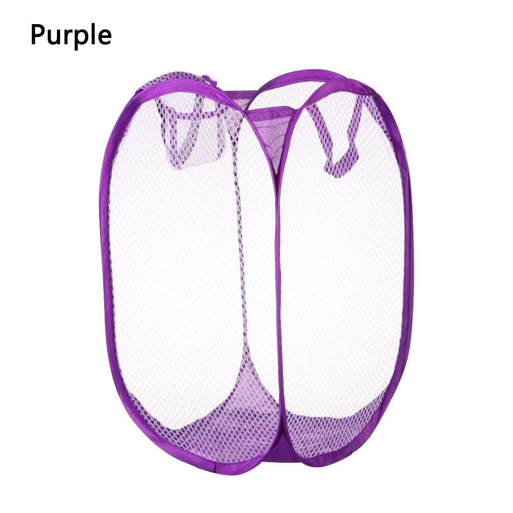 Hamper Mesh Storage Box Organize Kids Toys Sundries Laundry Bag Laundry Basket Dirty Sorting Basket