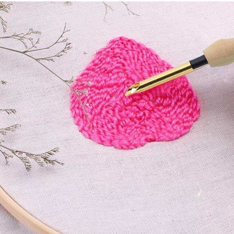 Diy Вязание Вышивка Ручка Ткачество Шитье Валяние Ремесло Дырокол Игольчатый нитевдеватель