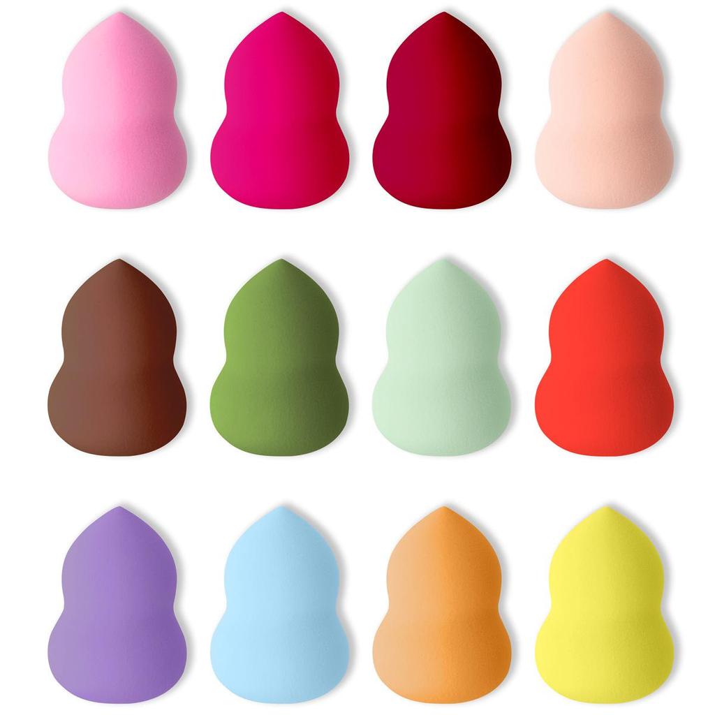 Набор косметических губок: Бьюти-блендеры в форме капли и тыквы