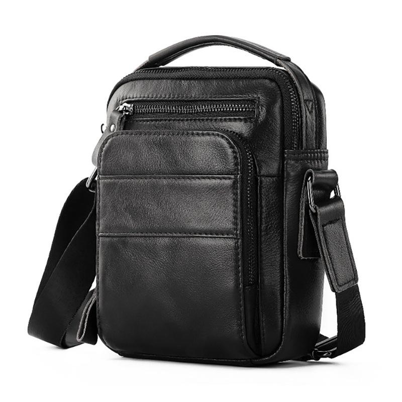 Сумки на плечо из натуральной кожи для мужчин, сумка через плечо, винтажная сумка через плечо, сумка