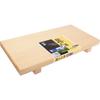 Ichihara Woodworking Takumi No Kobo Wooden Cutting Board with Legs, 48cm Wide X 24cm High X 6cm High, Made In Japan