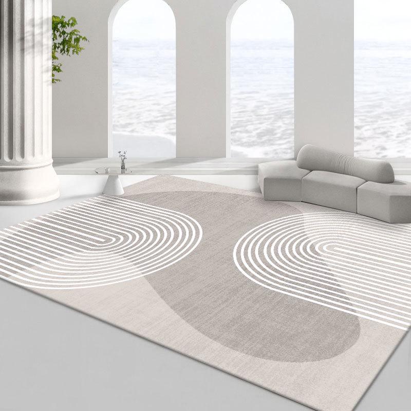 Nordic Wabi-Sabi Style Minimalist Luxury Carpet for Living Room & Bedroom