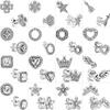 S925 Sterling Silver Earring Heart Arrow Flowers Snowflake Asymmetric Star Pavé Sparkling Stud Earrings Women Fashion DIY Jewelry