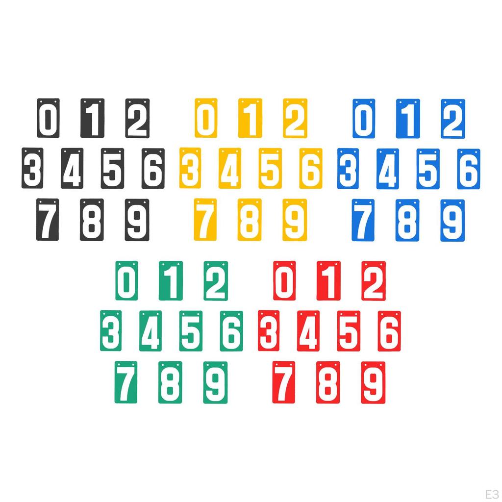 Score Keeper Flip Number Cards Numbers 0-9, Соревнование, Портативный, Настольный дисплей для футбола