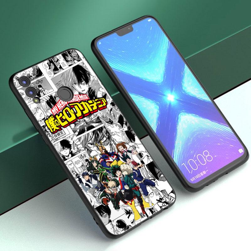 Чехол My Hero Academia Midoriya для Huawei Honor 10X Lite 7A 7S 8A 8S 8C 8X 9A 9C 10i 20i 30i 20S 20E 9X Pro 10 8 Lite Мягкий чехол