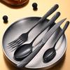 24pcs Stainless Steel Tableware Set, Including Knife, Fork, Spoon and Coffee Spoon Gift Box, Dishwasher Safe
