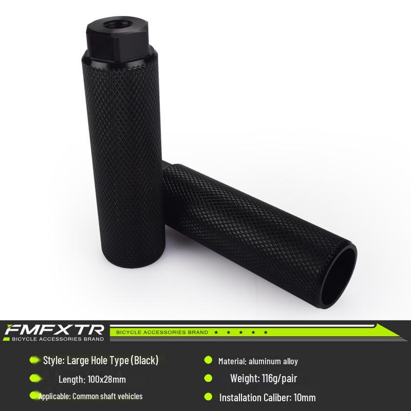 Universal Bicycle Rear Footpegs & Seat Pedals with Rocket Launcher Design