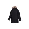 Pad Fur Parka Black Men Streetwear GE1312