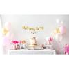 Halfway To 70 Gold Glitter Banner - Happy 35th Birthday Party Banner - 35th Birthday Party Decorations and Supplies - 35th Wedding Anniversary