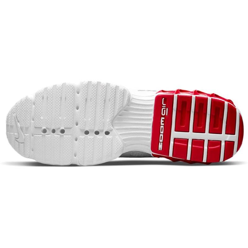 Nike Женские кроссовки Zoom Air Белый огонь Университетский красный повседневные CW3876-101