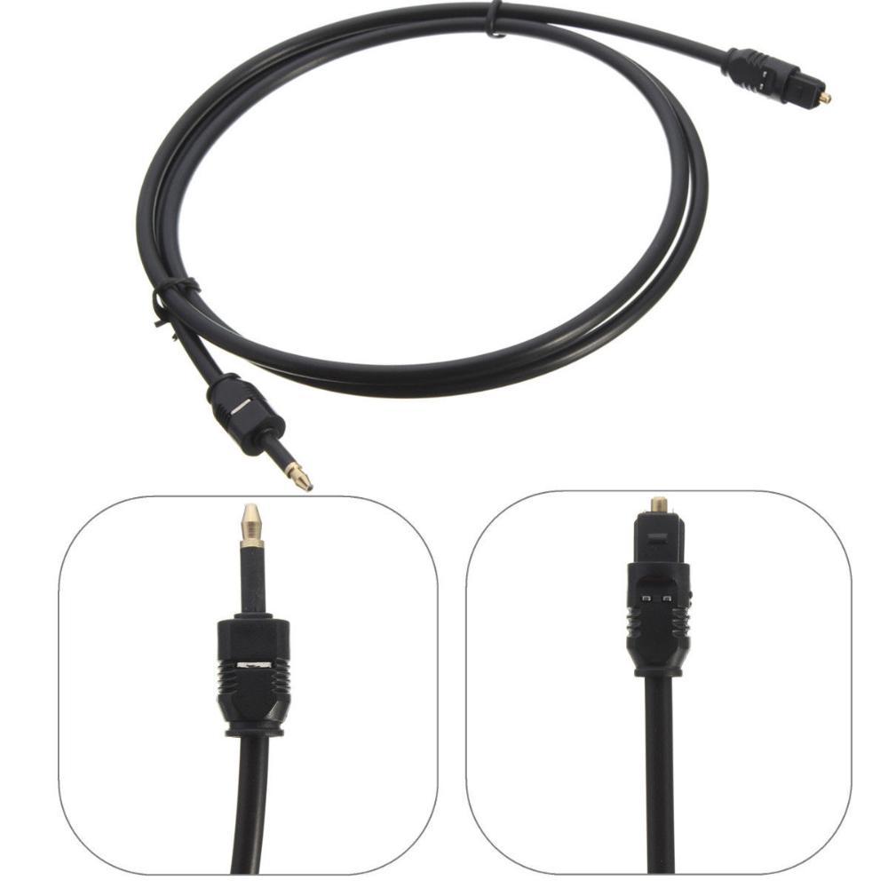 Sale Practical New SPDIF Audio Cable Optical 1M/3FT 3.5mm Digital Wire