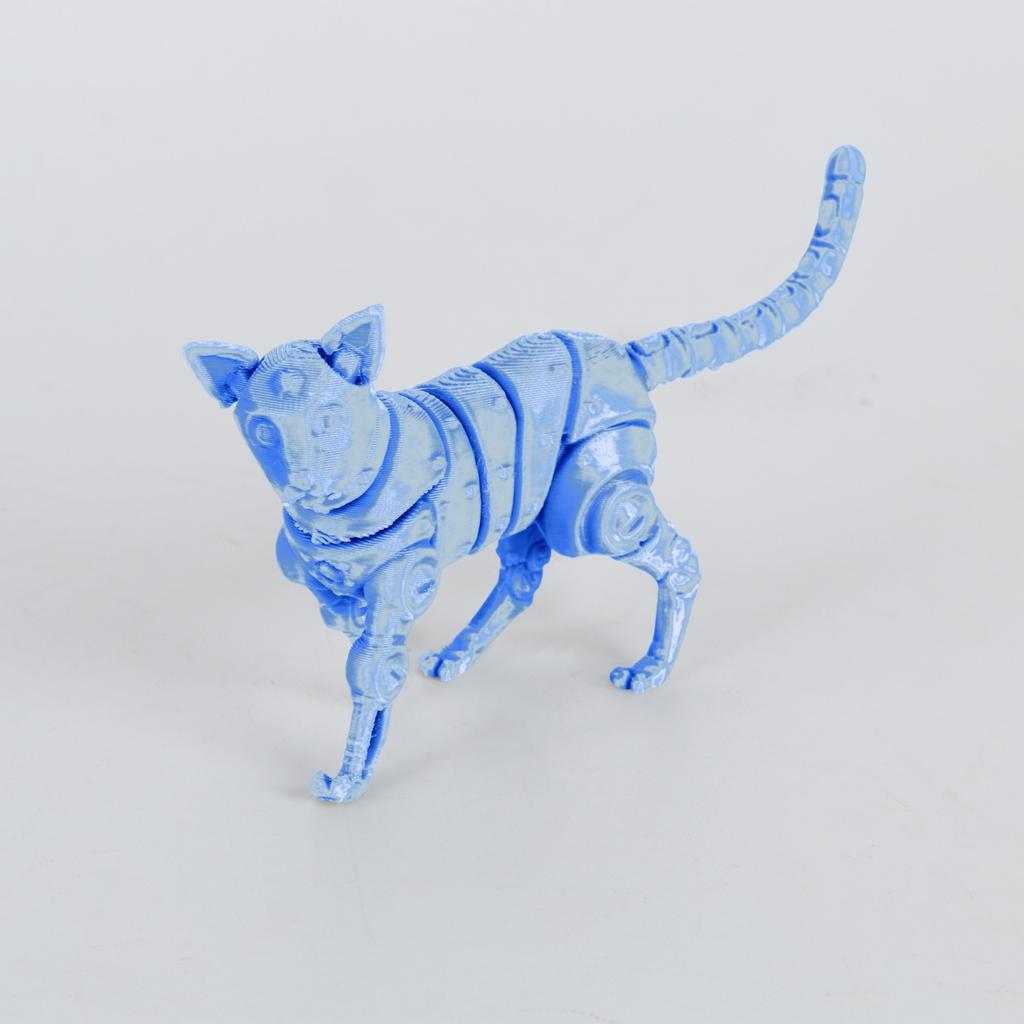 Механические игрушки-животные, напечатанные на 3D-принтере, украшения для дома, модельные игрушки