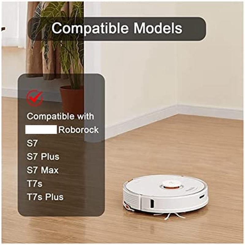 20PCS Disposable Mop Pads for Xiaomi Roborock S7 S7Plus S7Max T7S T7S Plus Robot Vacuum Cleaner Replacement Parts