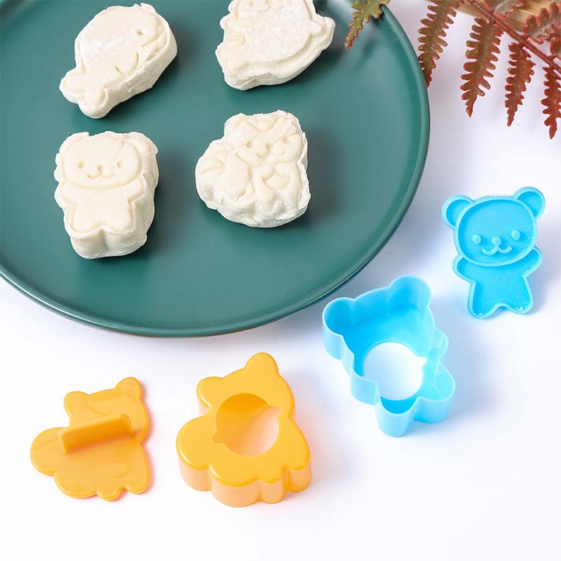 4 шт./набор милый маленький дельфин маленький тюлень белка медведь сэндвич печенье формочки резак печенье торт украшения формы инструменты