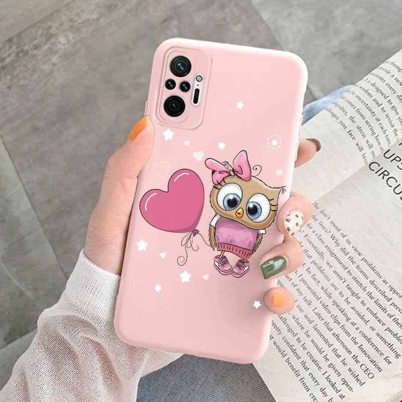 Чехол для Xiaomi Redmi Note 10 Pro, милое сердце, цветок, красивая планета, королева, король, силиконовая мягкая задняя крышка для Redmi Note10 10S 10Pro, чехлы 4G 5G