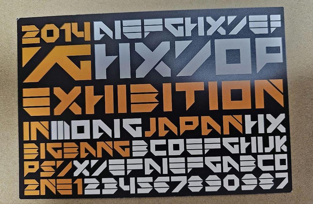 [Б/У] Выставка YG в Японии автограф-карта BIGBANG