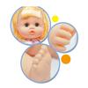 Realistic Silicone Baby Doll Vinyl Lifelike Baby Girl in Pink Floral Dress