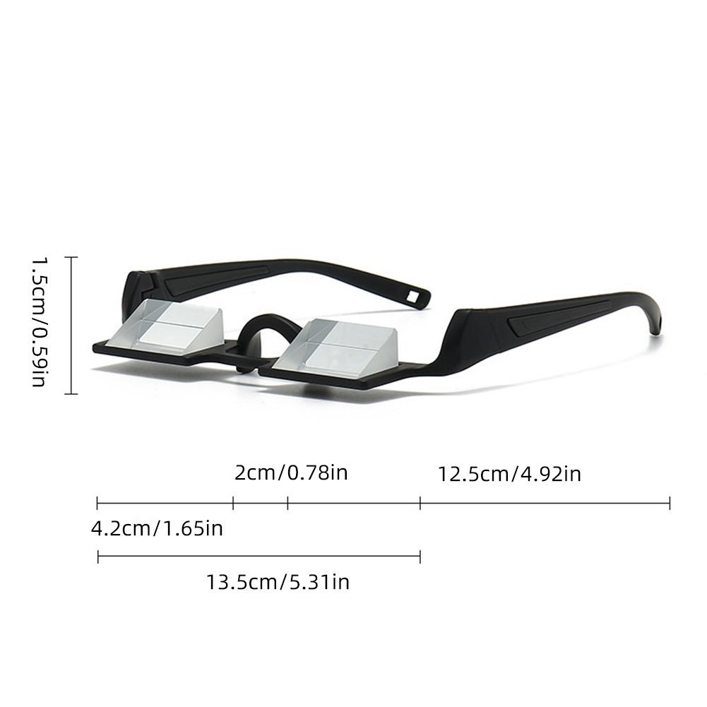 Outdoor Rock Climbing Clear Prism Glasses Eyeglasses Hight Transparent Comfortable Optical Refractive Light Weight Belay Glasses