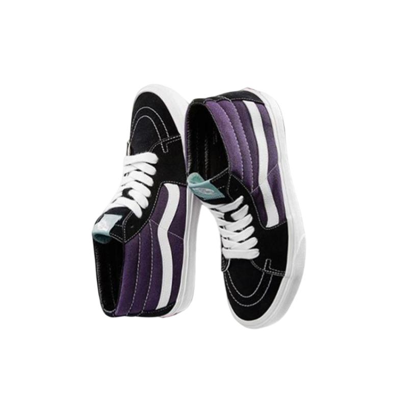 Vans SK8 Mid White Purple Vans VN0A3WM3VP7
