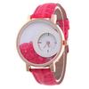 UTHAI BK128 Broken Diamond Large Dial Student Women Watch Casual Fashion Multifunctional Quartz Watchwatches for Woman