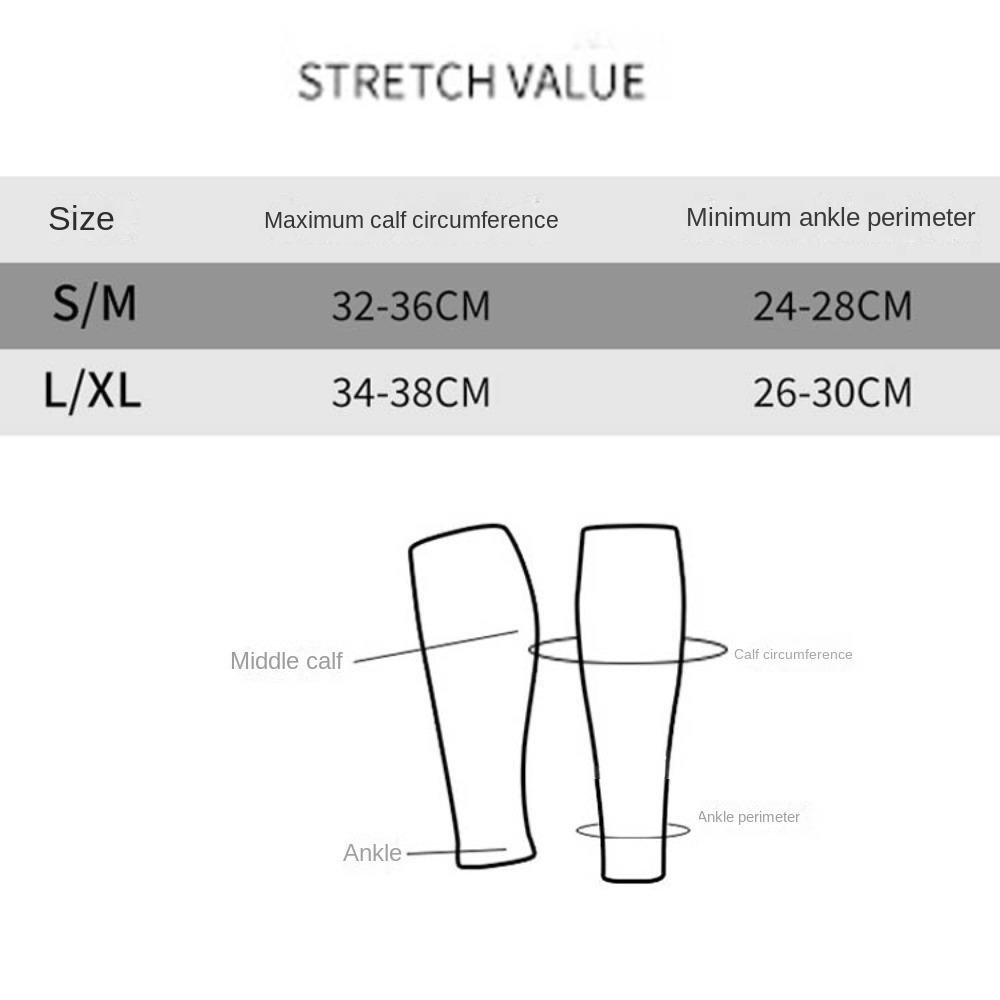 1 pair Breathable Compression Leg Sleeves Leg Cover Sports Sock Sleeves  Cycling