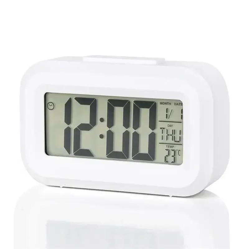 Multifunctional LED Smart Clock Alarm Clock Smart Desktop for Students and Children Simple Luminous Digital Desk Clock Timer